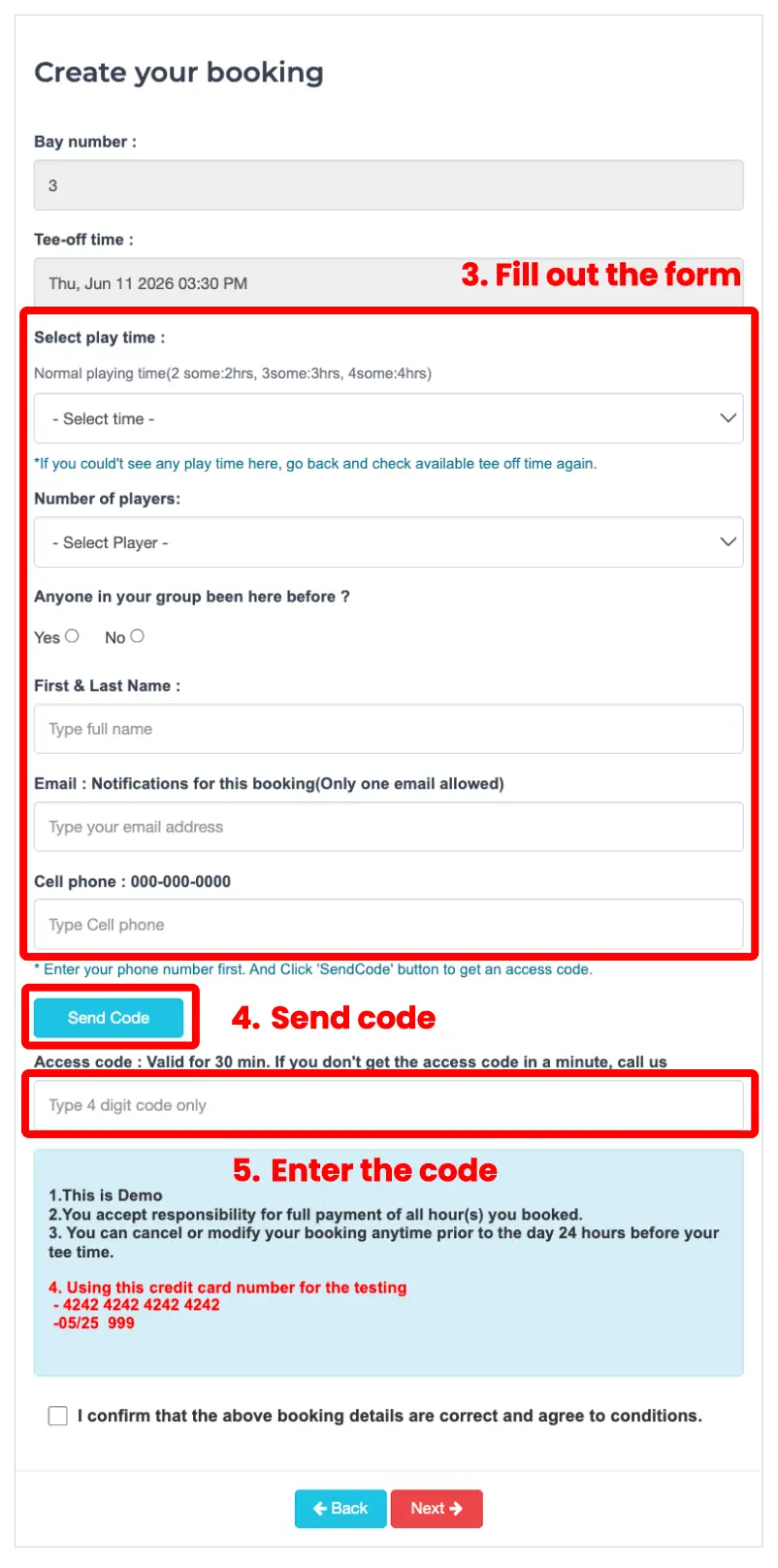 Enter verification code